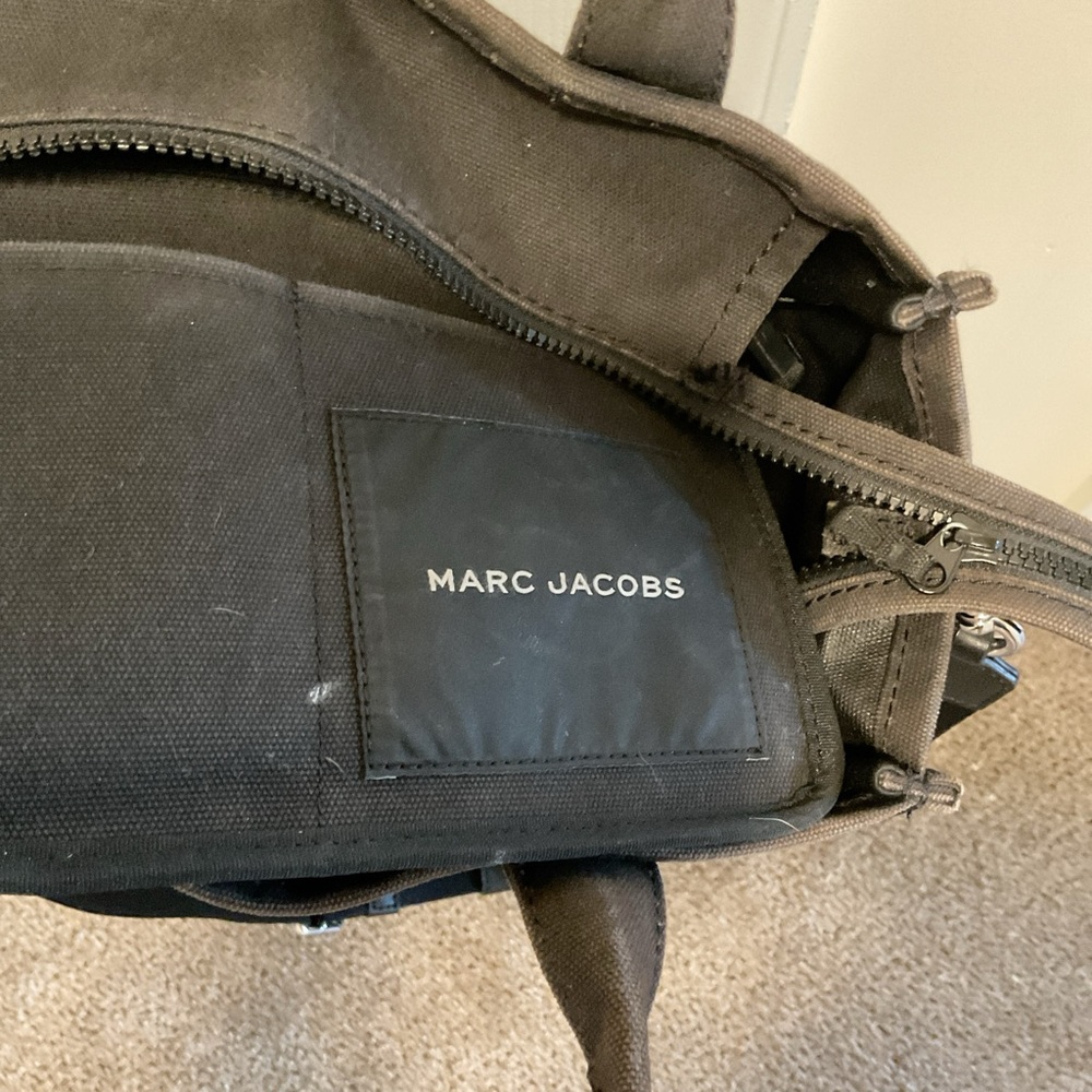 Marc Jacobs Black Canvas Men's Backpack